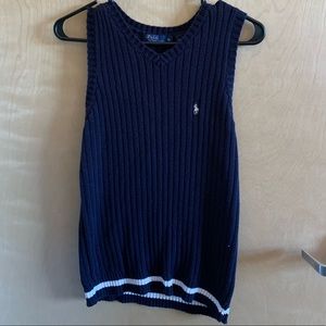 Navy Polo by Ralph Lauren Sweater Vest